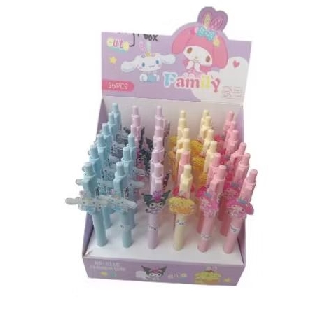 

Pensil isi motif karakter lucu