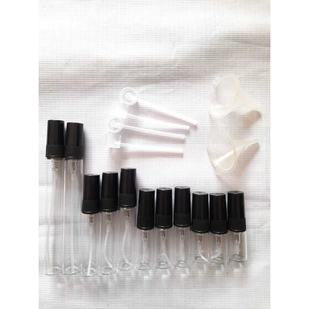 Botol Kosong Kaca Parfum 2ml 3ml 5ml 10ml Spray