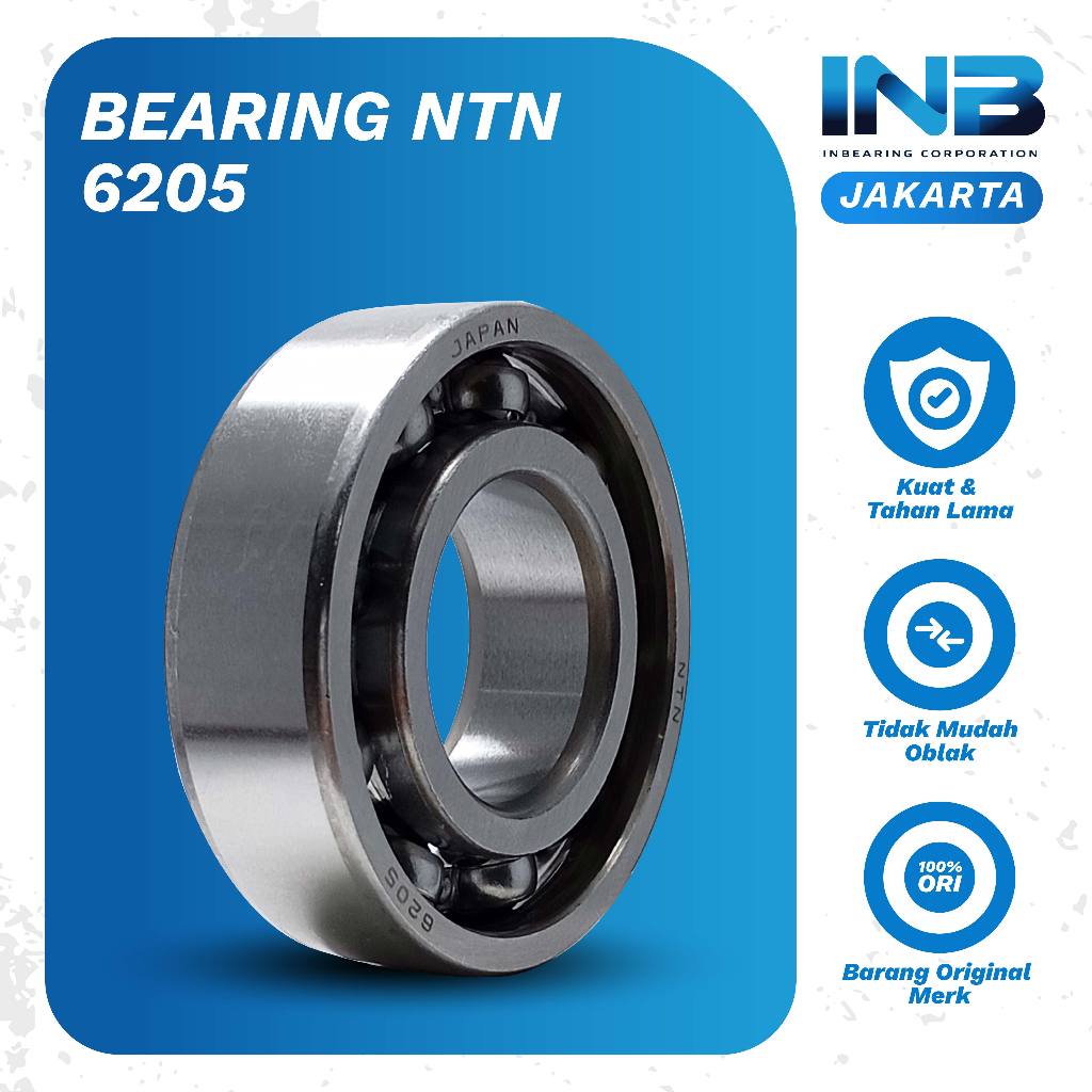 Laker Bearing 6205 NTN Bearing Kruk As Rx King Jupiter Z Fiz R Original NTN INB JAKARTA