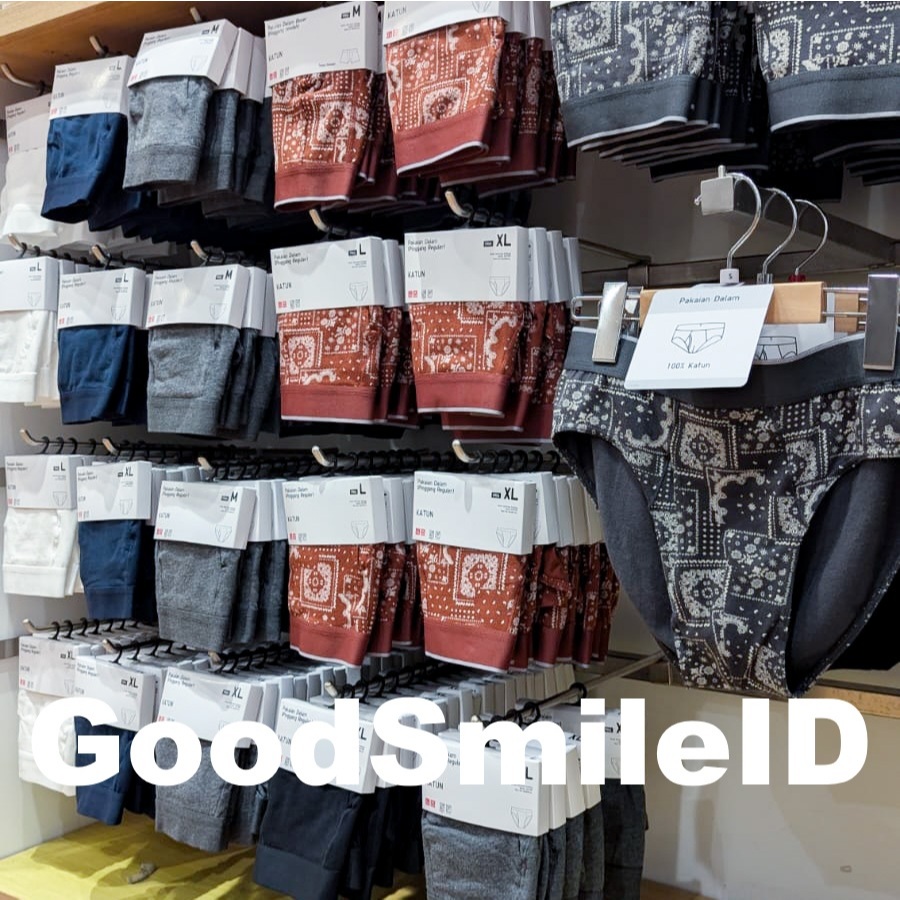 SALE Men Briefs Celana Dalam Pria Katun Model Segitiga Sempak CD Kolor Cowok UNIQLO