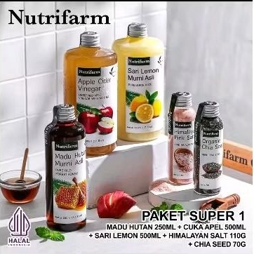 

cuka apel paket 5botol super lengkap