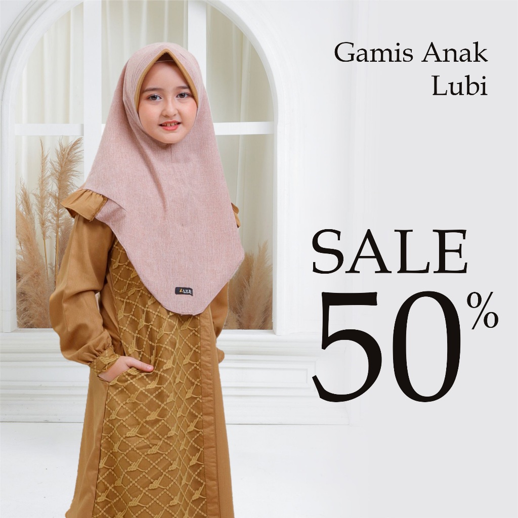 Setelan Gamis Anak Lubi Setelan Lebaran Gamis Anak Termurah Gamis Anak Lubi  Sale