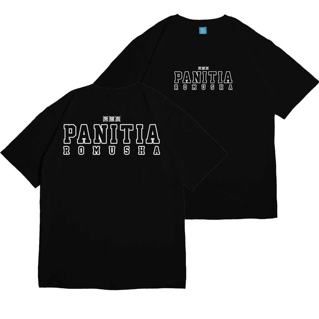 T shirt 24s Distro Unisex Kaos Lengan Pendek Panitia Romusha Event Jepang Matsuri Satir Sarkas Kaos 