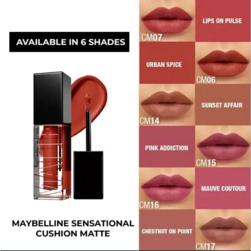 Maybelline Sensational Cushion Matte Sunset Affair - Lip Cream