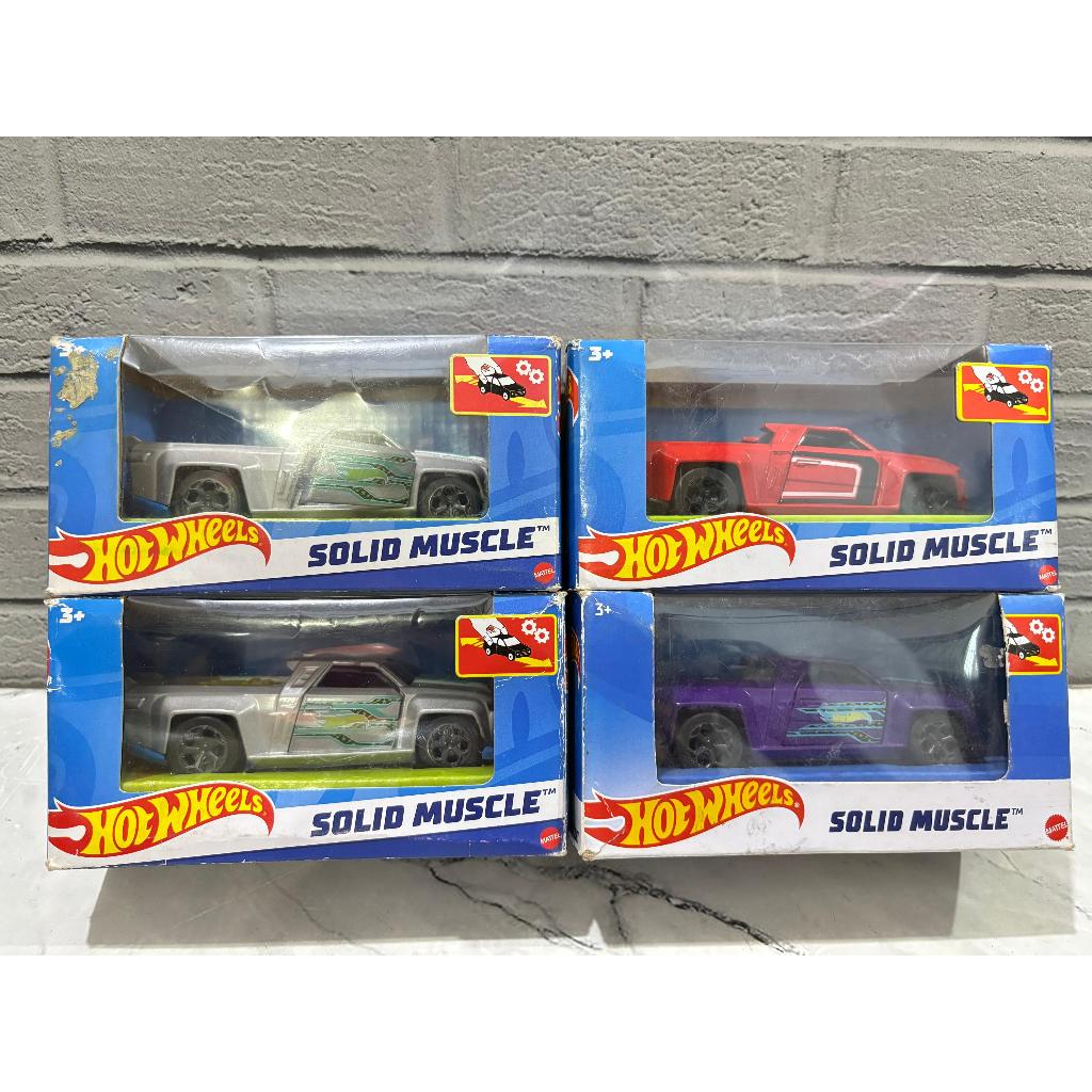 Hotwheels Solid Muscle, Bone Shaker & Muscle Tone Original