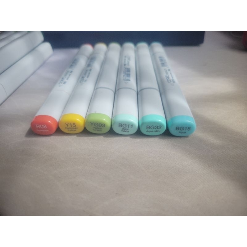 [ PRELOVED ] Copic Sketch Marker Bekas color 6pcs set