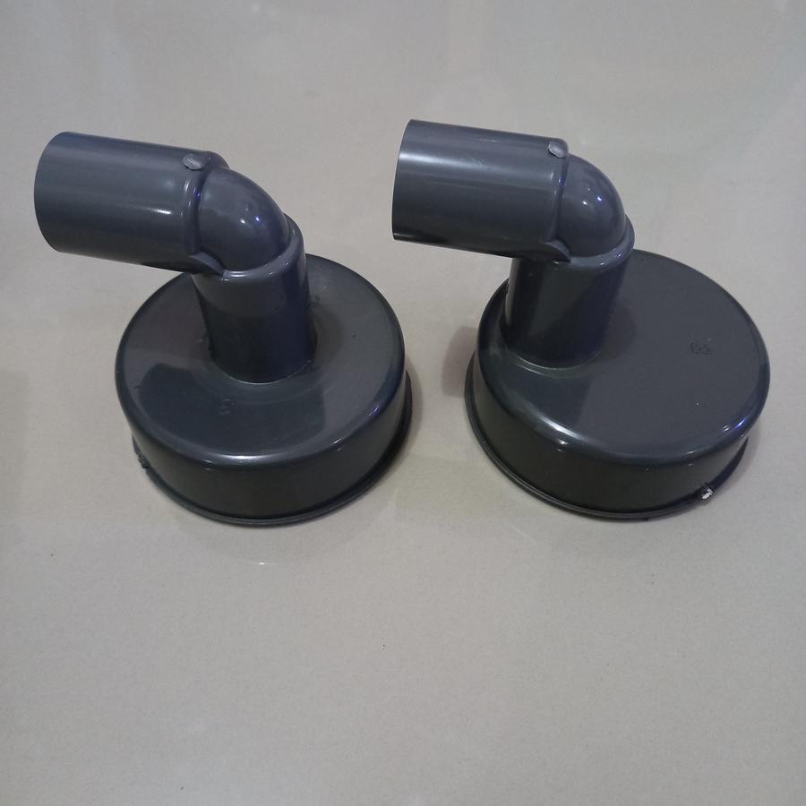 Dop Tutup Pipa Hidroponik 2 1/2 Inch Output 3/4 Inch