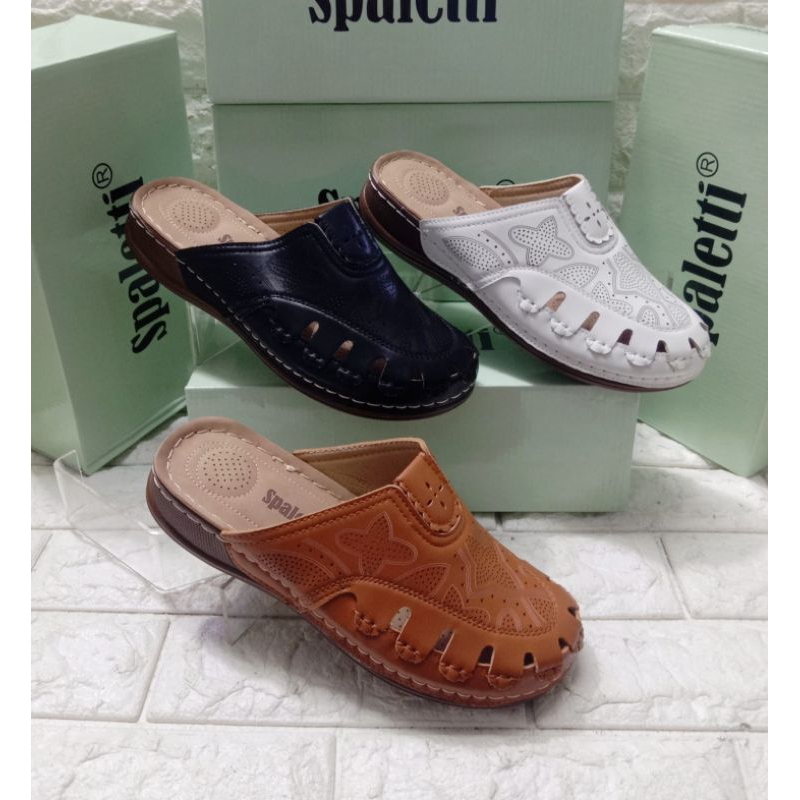 Sepatu sandal selop import SPALETTI SPA 25-084 terbaru original