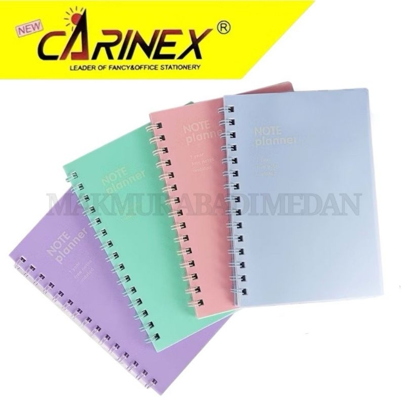 

Notebook Spiral A6 CARINEX Note Planner CNX-503 Buku Spiral A6 Polos Diary Spiral