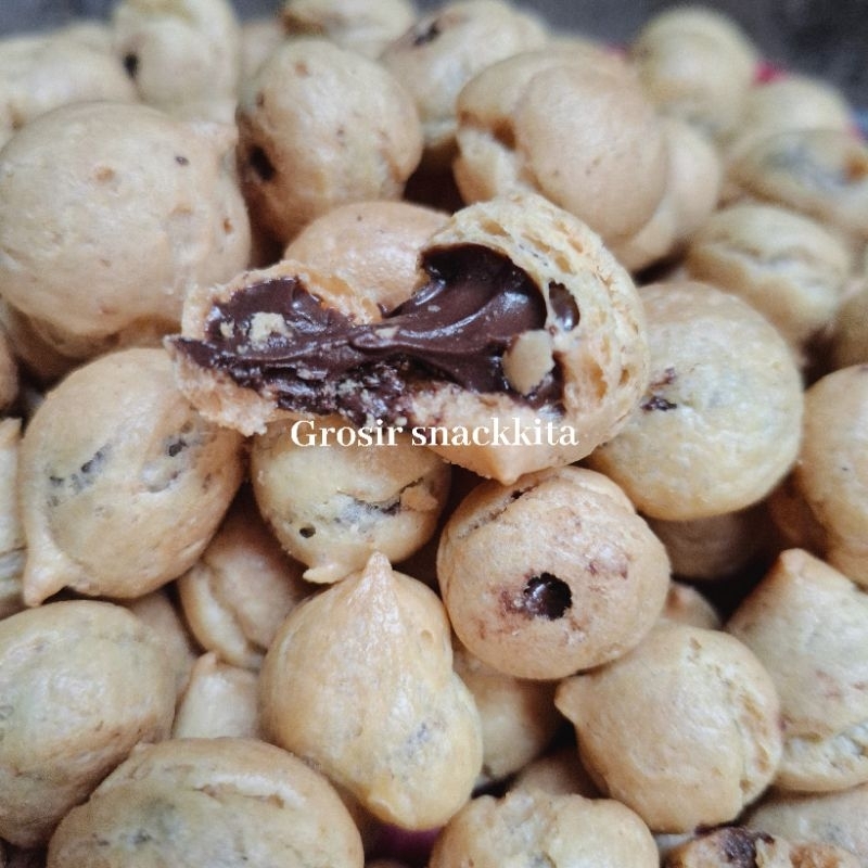

Lezatoz_Genz Soes Coklat Gurih Dan Renyah 250Gr Free Buble Warp