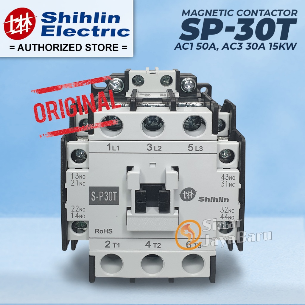 SHIHLIN Kontaktor Contactor S-P30T SP30T S-P30 SP30 24V 110V 220V 380V