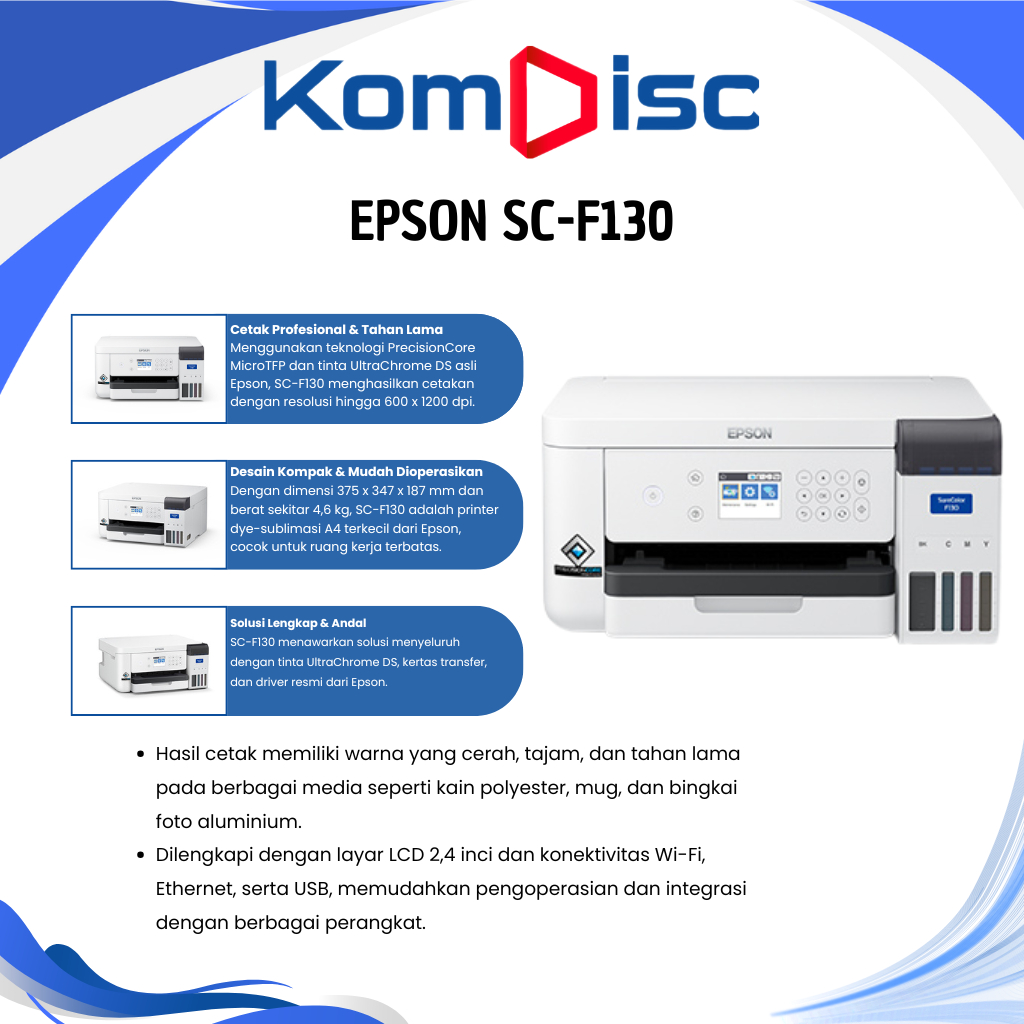 PRINTER EPSON SC-F130