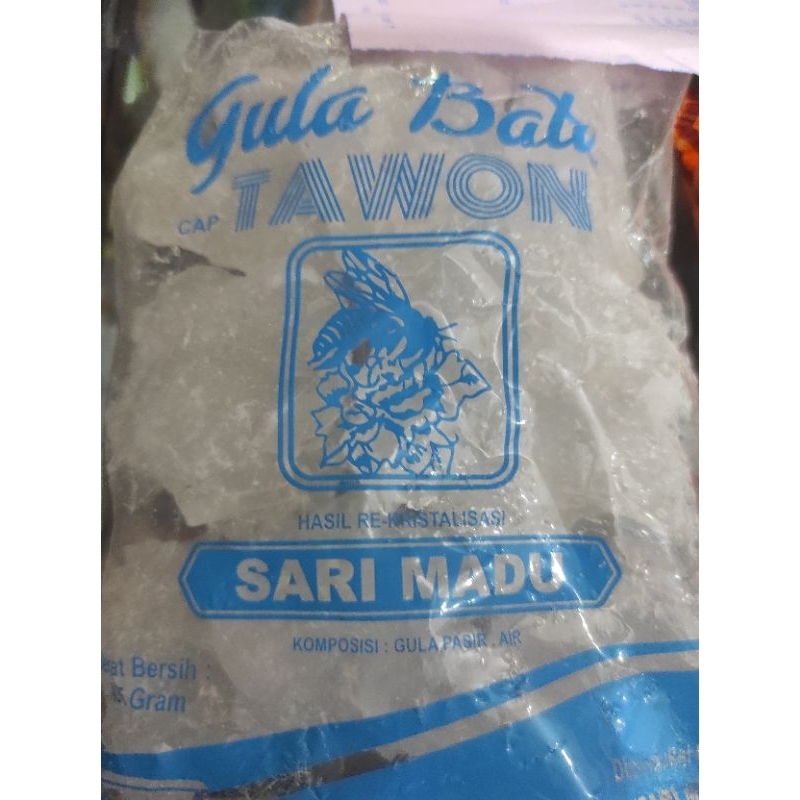 

Gula Batu cap Tawon 500gr
