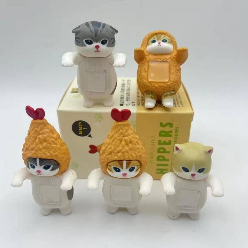 Mofusand Hippers Ebi Shrimp Mofusand Kucing Meow Hippers Lucu