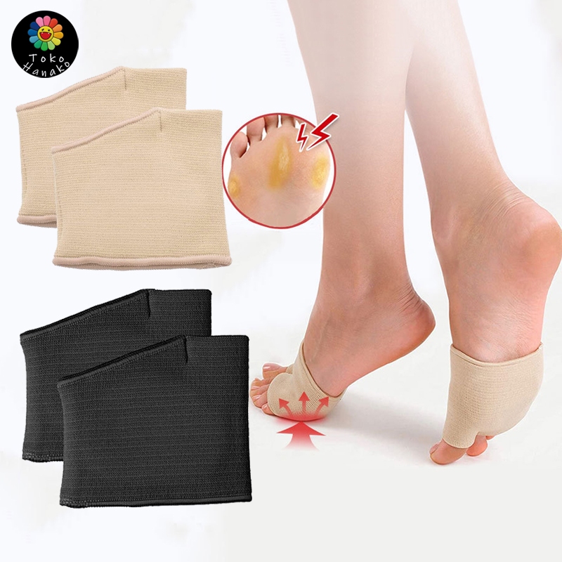 1 Pasang Bantalan Silikon Gel Metatarsal Anti Lecet & Nyaman Bernapas untuk Bunion Sol Sepatu Orthop