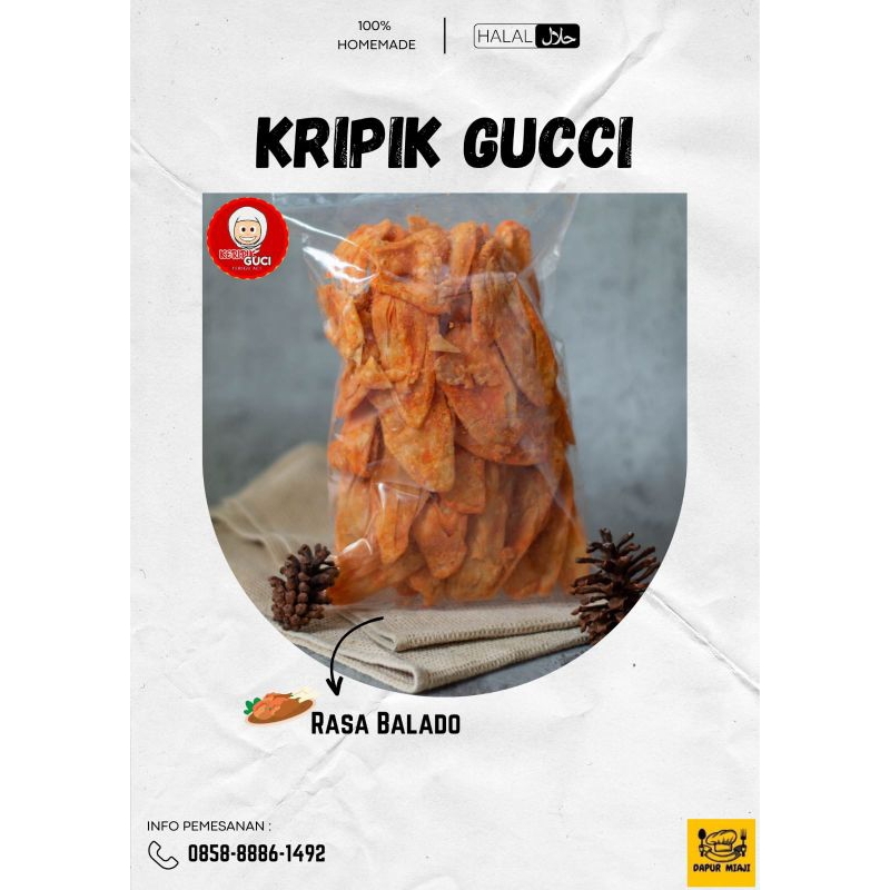 

Kripik Sentul viral 500g(renyah dan gurih)