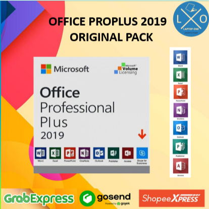 PROMO ORIGINAL OFFICE PROPLUS 2019 BOX DAN KEY