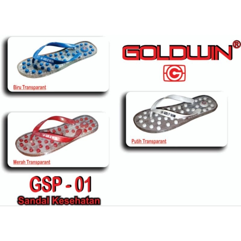 GOLDWIN Sandal Kesehatan Akupuntur Reflexology SandalsSandal Refleksi