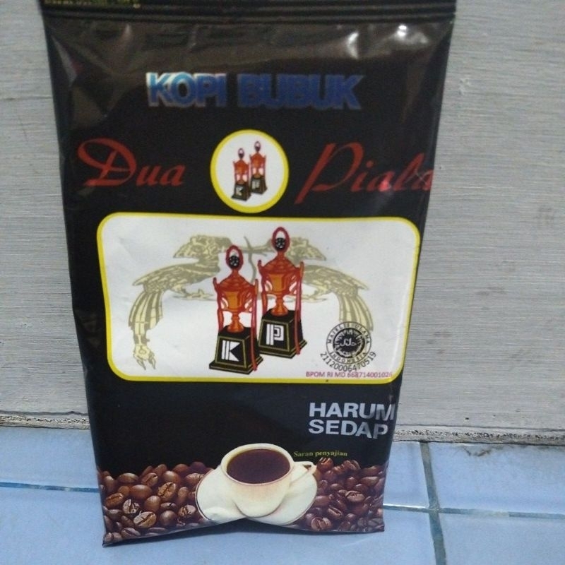

Kopi bubuk Dua Piala 60g