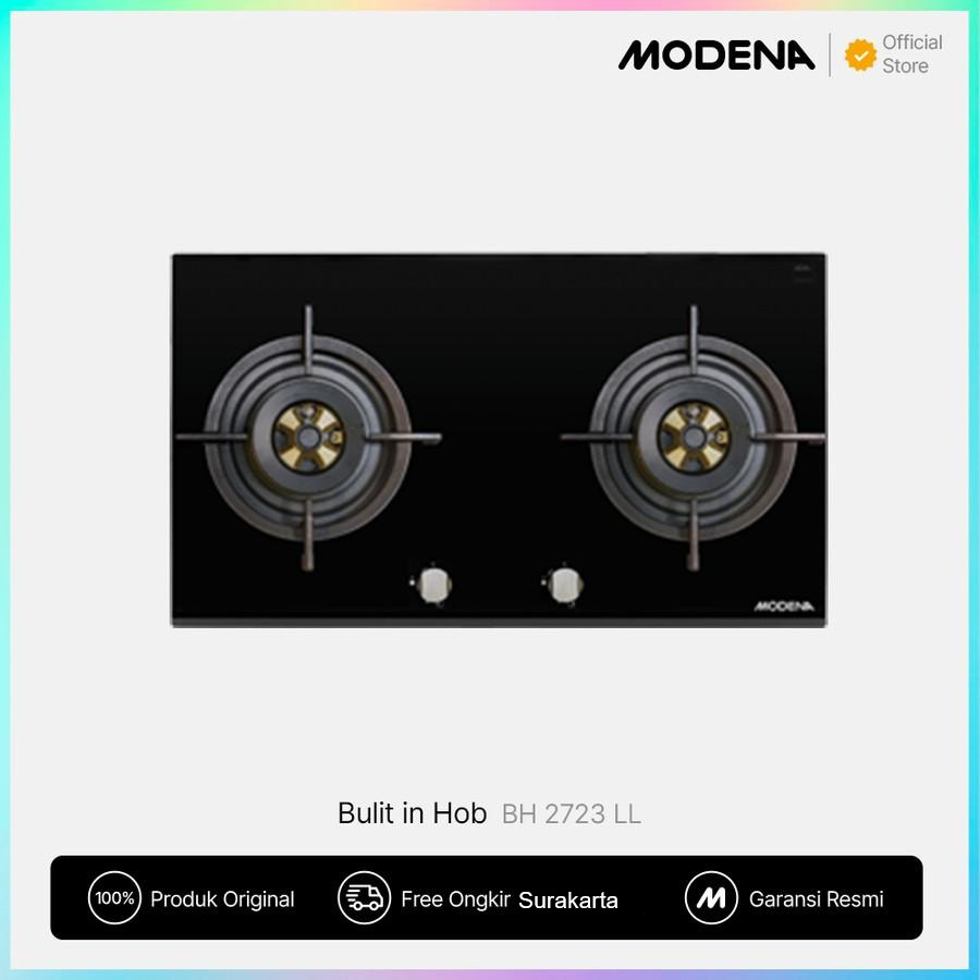 MODENA Built-In Gas Hob - BH 2723 LL - Kompor Tanam BH2723LL 2 Tungku
