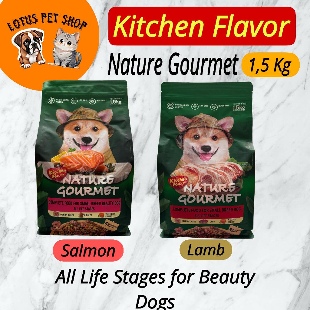 

23bagusmenshop - Kitchen Flavor Dog Food Premium 1.5kg Salmon Lamb All Life Stages