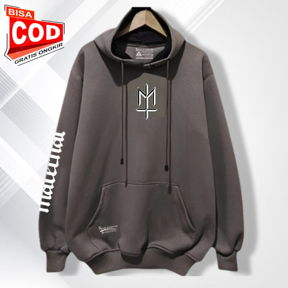 Hoodie Distro Pria Wanita Star Everlose Warna Abu Paralon Sablon Maternal Switer Hudie Unisex Katun 