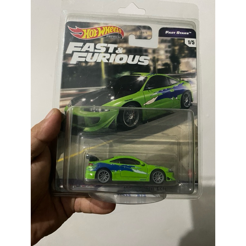 hotwheels HW mitsubishi eclipse premium ban karet original