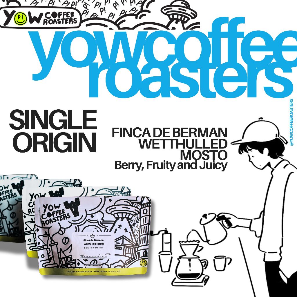 

Biji Kopi Finca de Berman Wethulled Mosto Single Origin V60