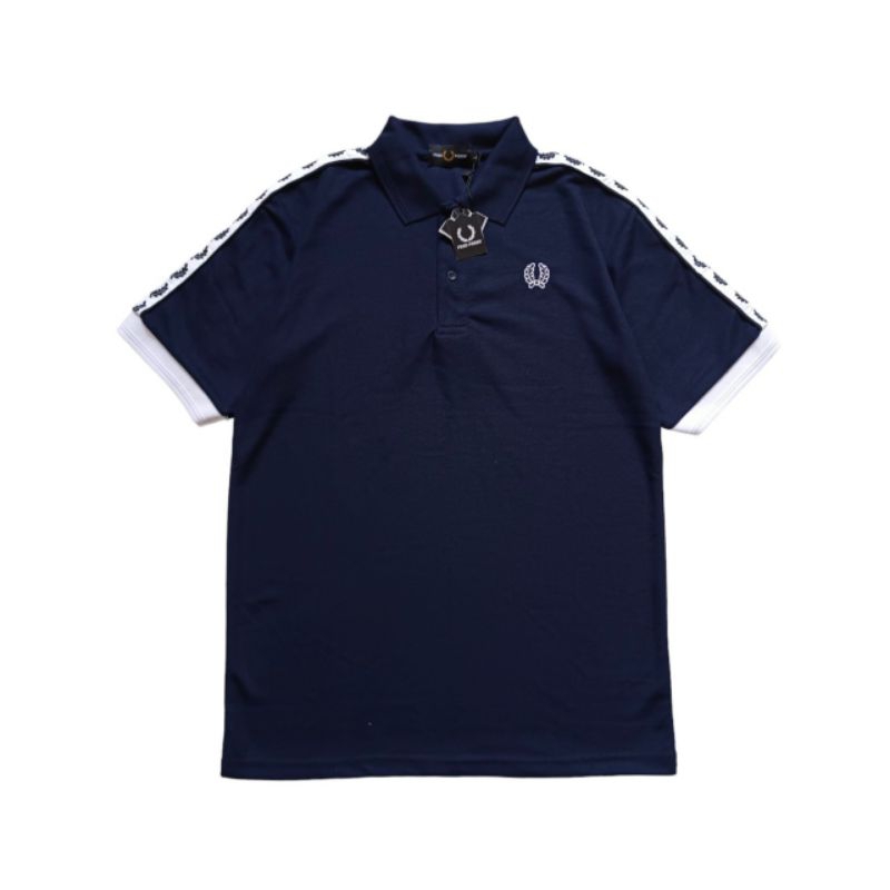 Fred Perry Taped Kaos Polo shirt Pria
