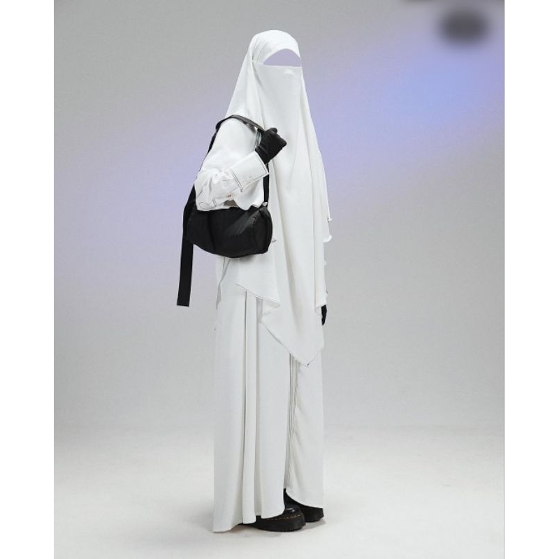 Kemejabaya Broken White Elmadina Abaya