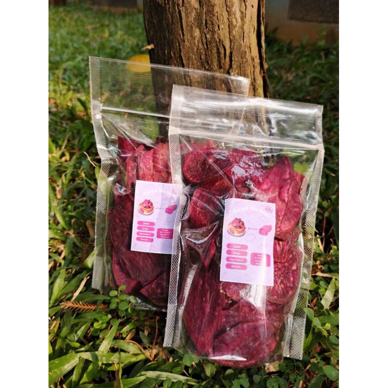 

Keripik Ubi Ungu Camilan Sehat 100% Ubi Ungu Asli