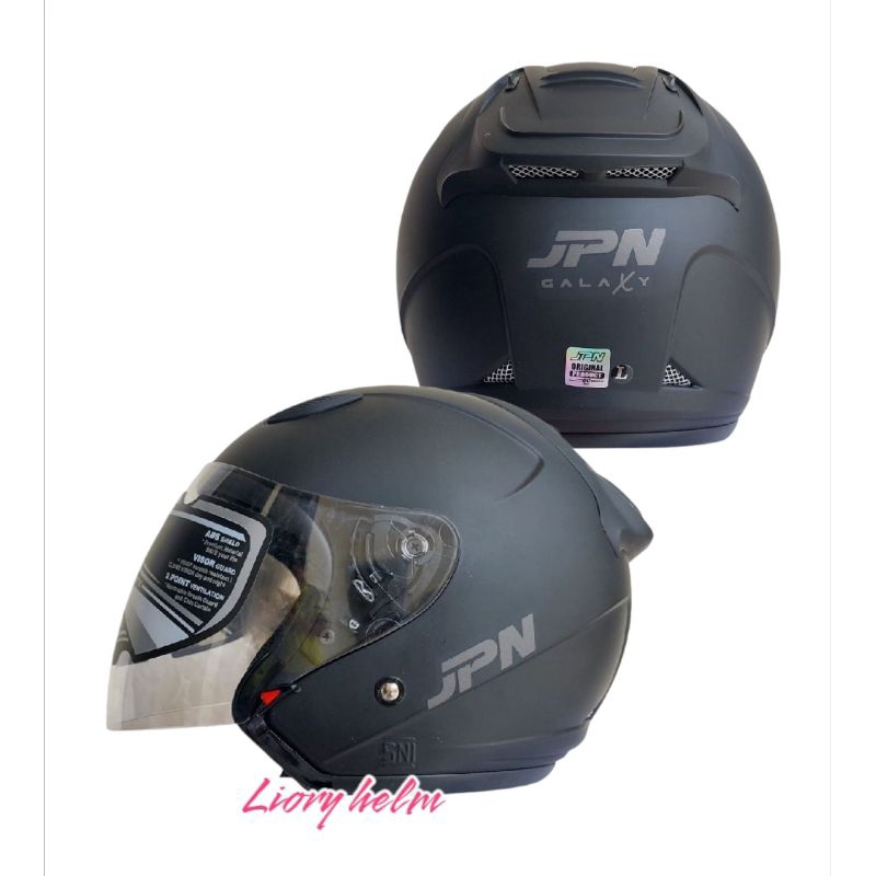 HELM JPN GALAXY ORIGINAL SNI HELM MOTOR HALF FACE DEWASA SNI MURAH