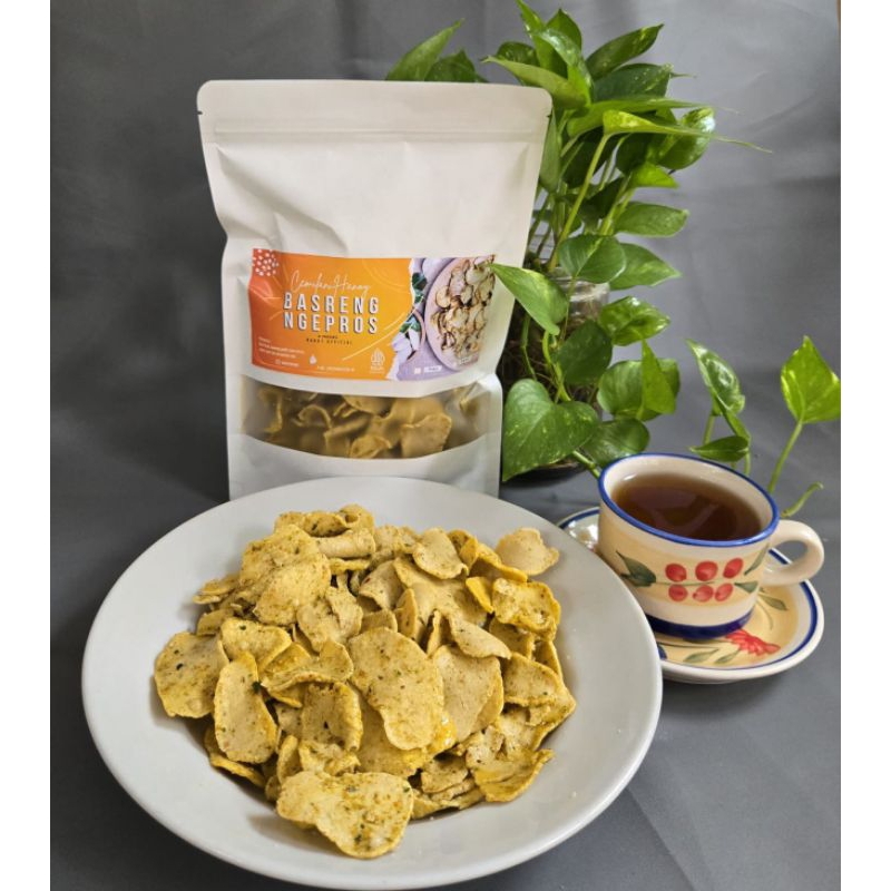 

Basreng Ngepros Daun Jeruk Pedas dan Original