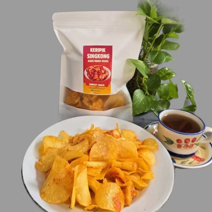 

keripik singkong Asam Manis Pedas