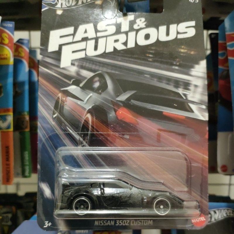 Hotwheels Fast & Furious Nissan 350z custom