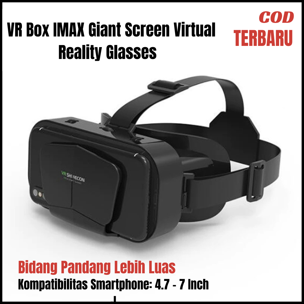 VR Box IMAX Giant Screen Virtual Reality Glasses untuk main game nonton video musik mutifungsi cod