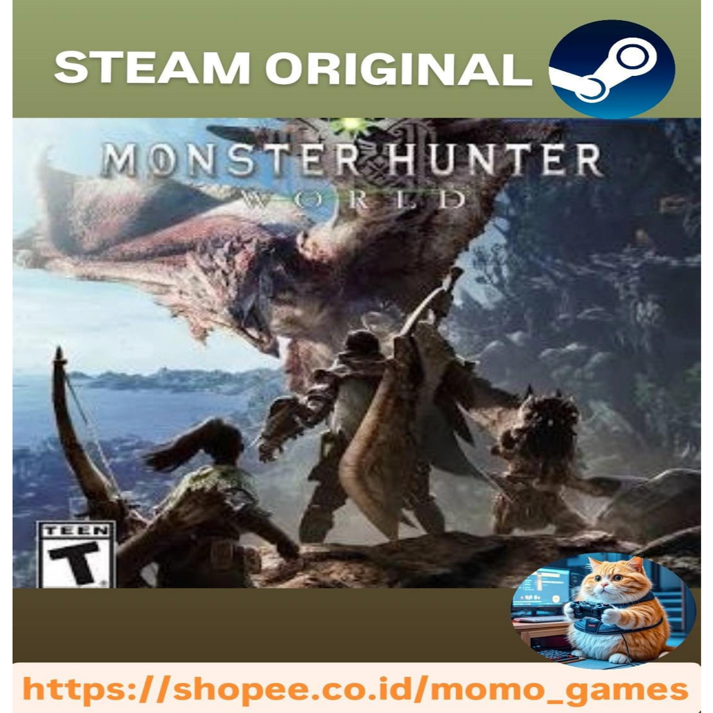 MONSTER HUNTER: WORLD PC Game Steam Sharing Original