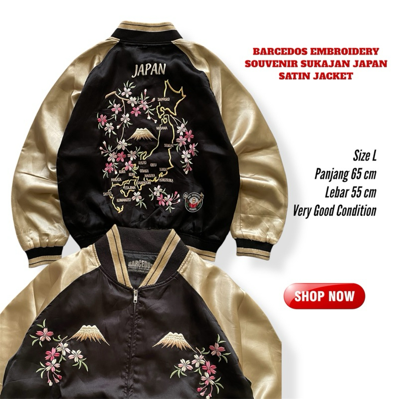 Barcedos souvenir Sukajan Japan Second Original