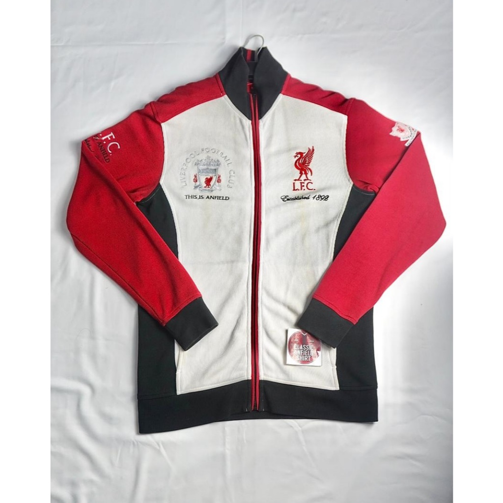 [006] Jaket Liverpool Original Official Crest Tracktop