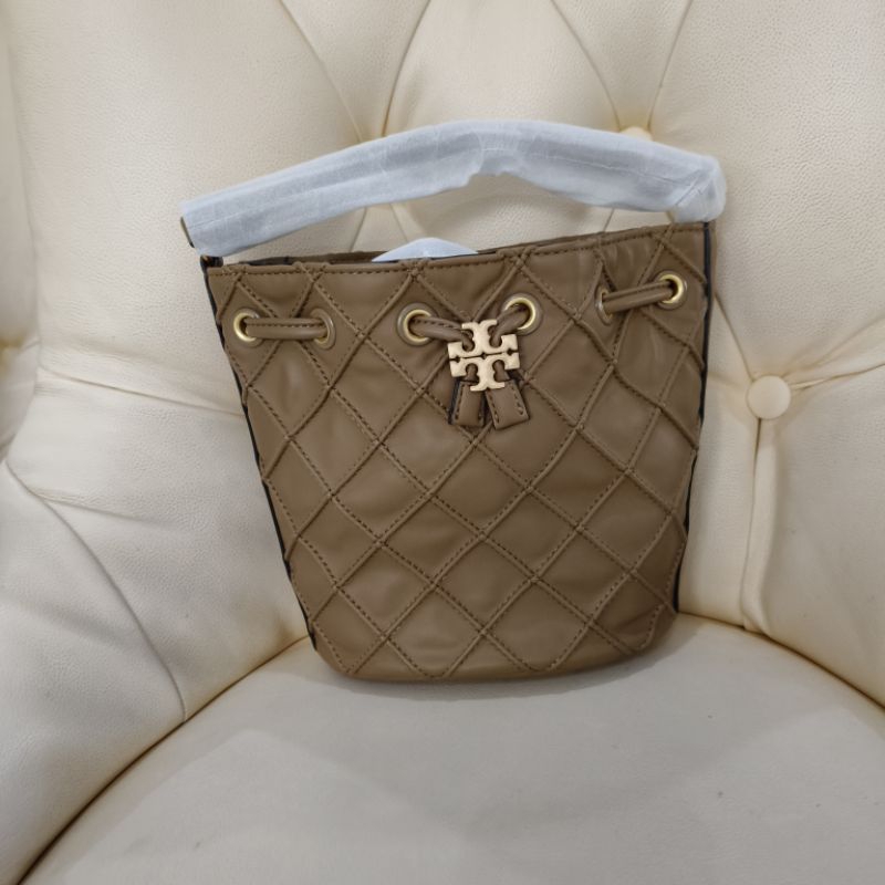 tory burch new soft fleming bucket