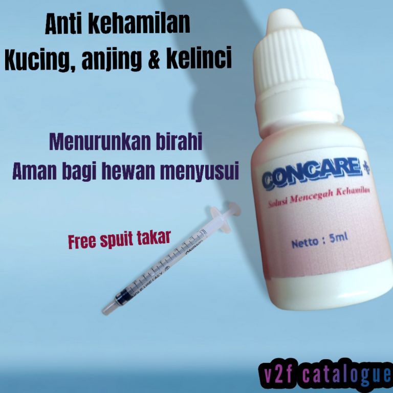 KODE J62Q KB kucing anjing Concare  pencegah kehamilan