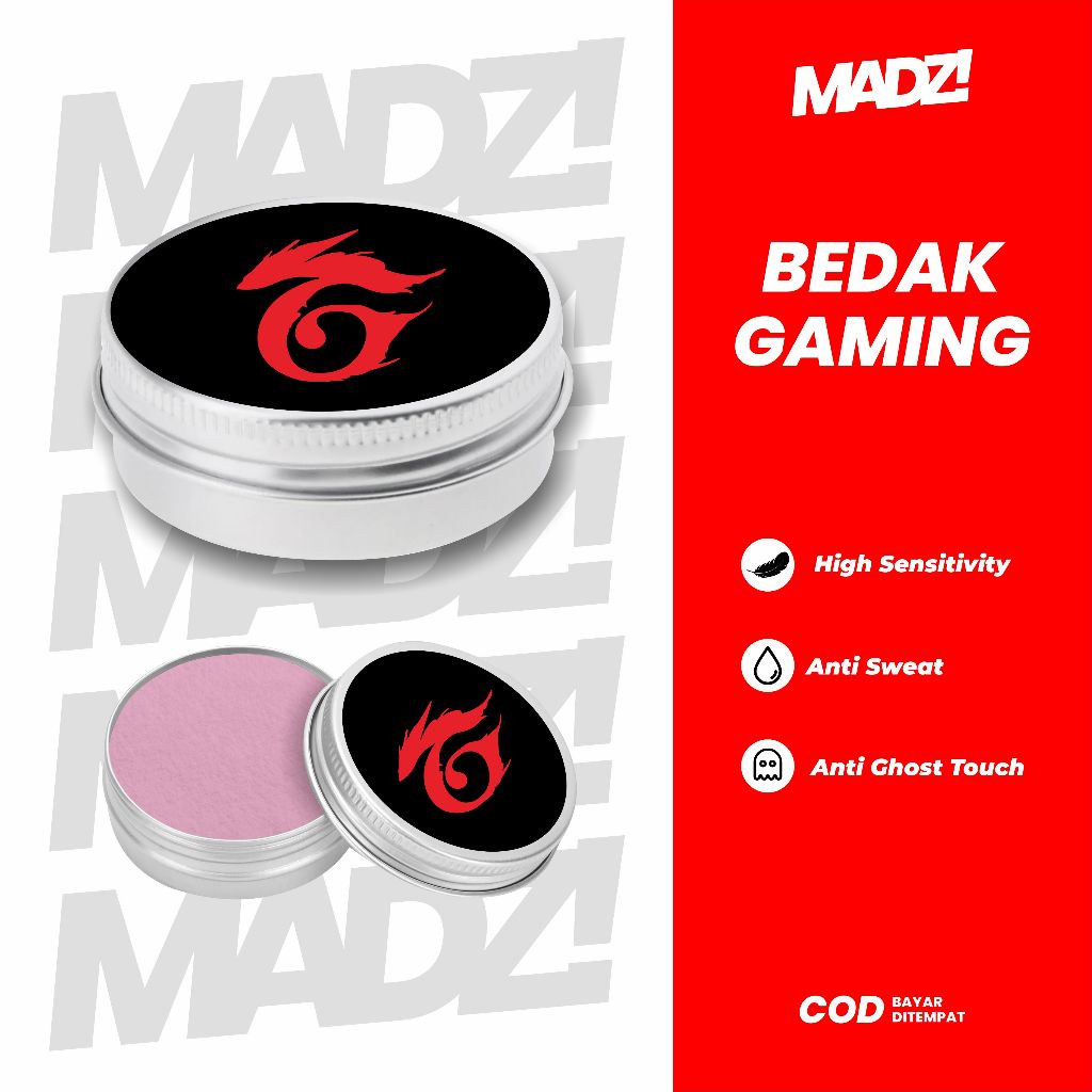 BEDAK GAMING GARENA FREE FIRE SUPER RESPONSIF LICIN ANTI SWEAT PELICIN LAYAR HP UNTUK MAIN GAME