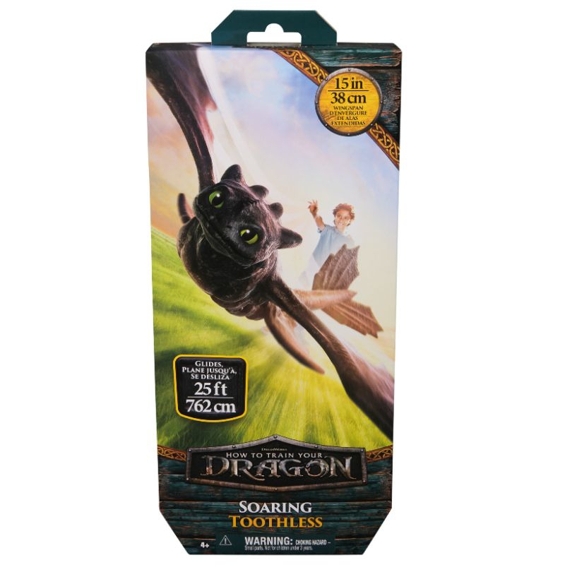 How to train your dragon soaring toothless dragon glider with 38cm wingspan original