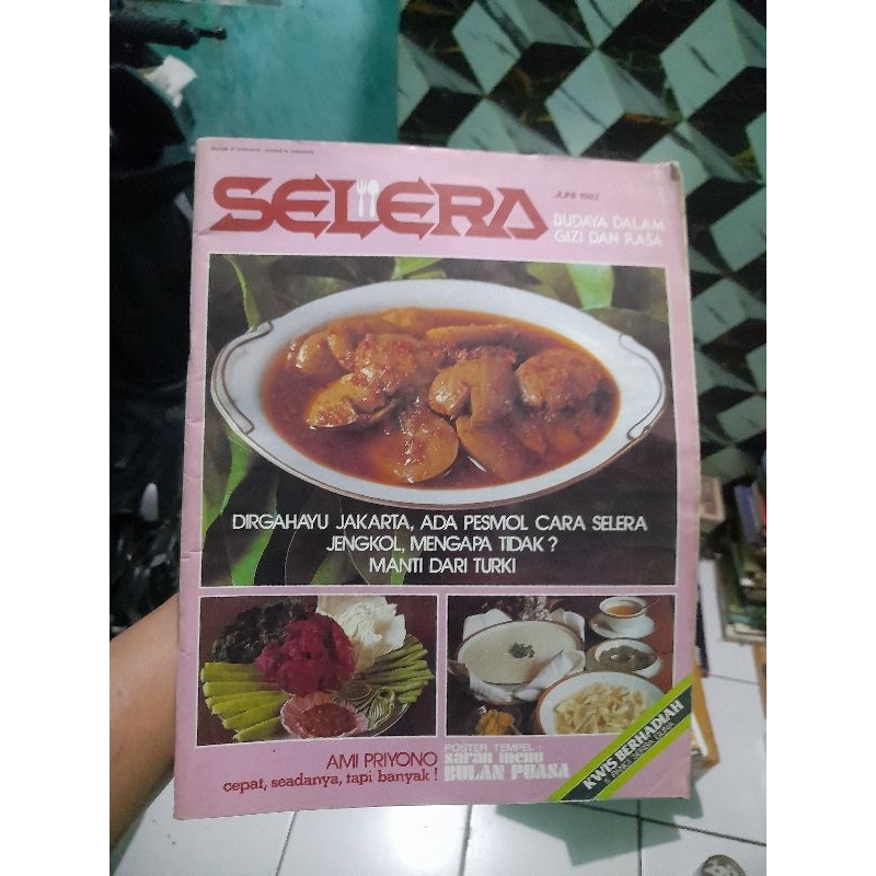 MAJALAH SELERA BUDAYA DALAM GIZI DAN RASA