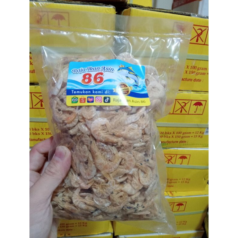 

Udang Rebon Kasar Berkualitas / Hepi Super Kasar / Rebon Super Kasar