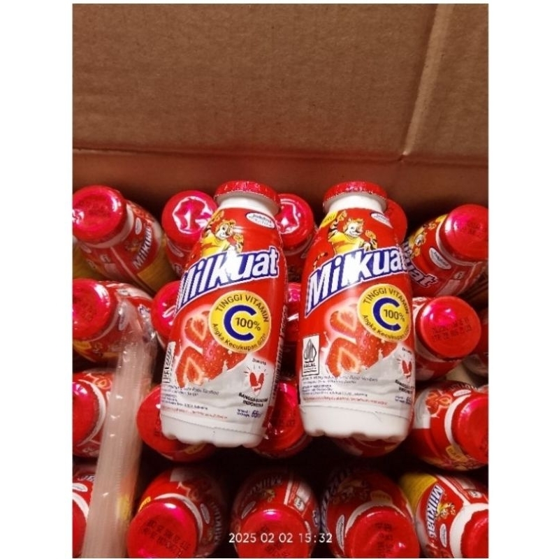 

MURAH / SUSU MILKUAT BOTOL 65ml x 10pcs
