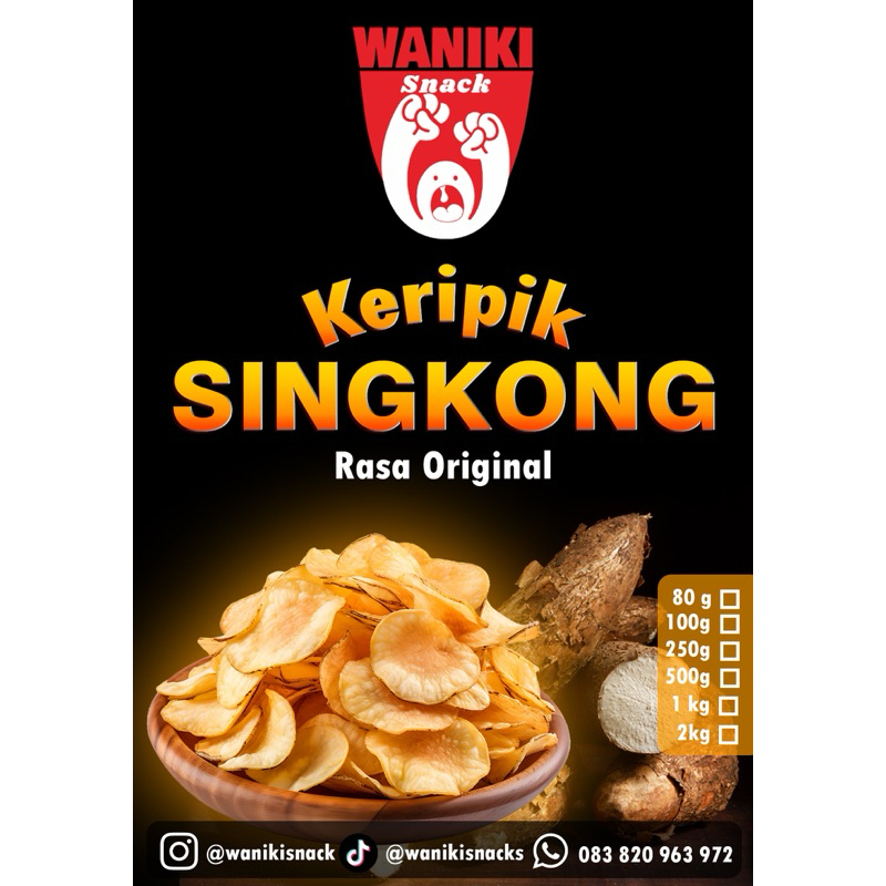 

Keripik Singkong Rasa original