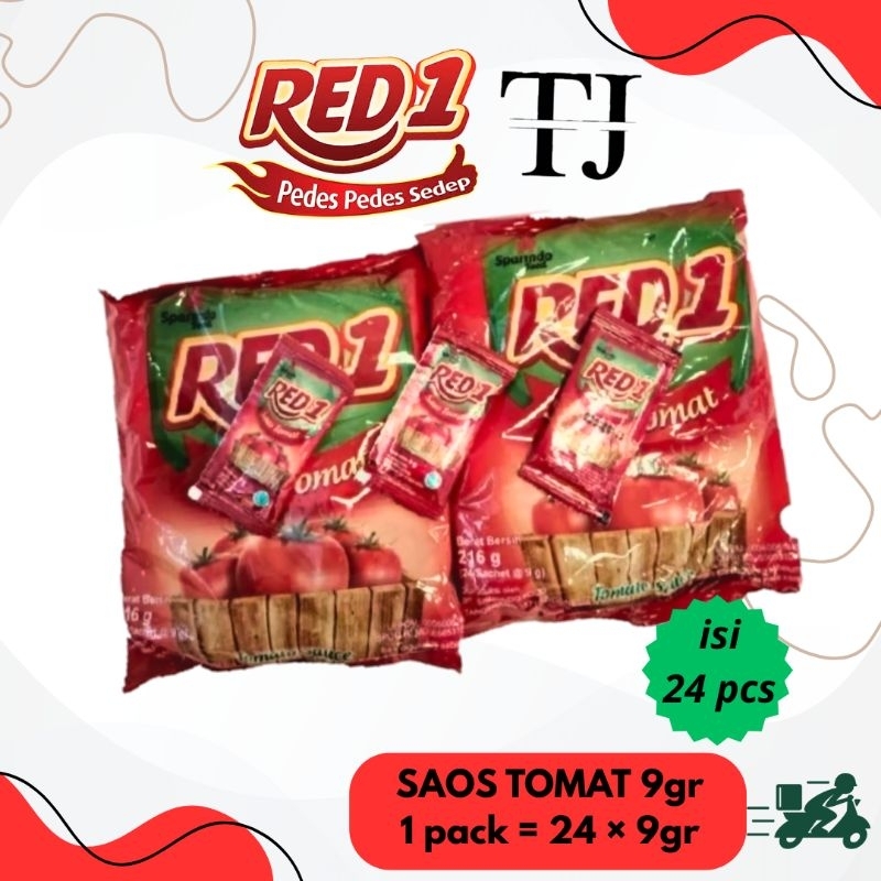

FLASHALE!!! saos TOMAT RED 1 SACHET 9GR