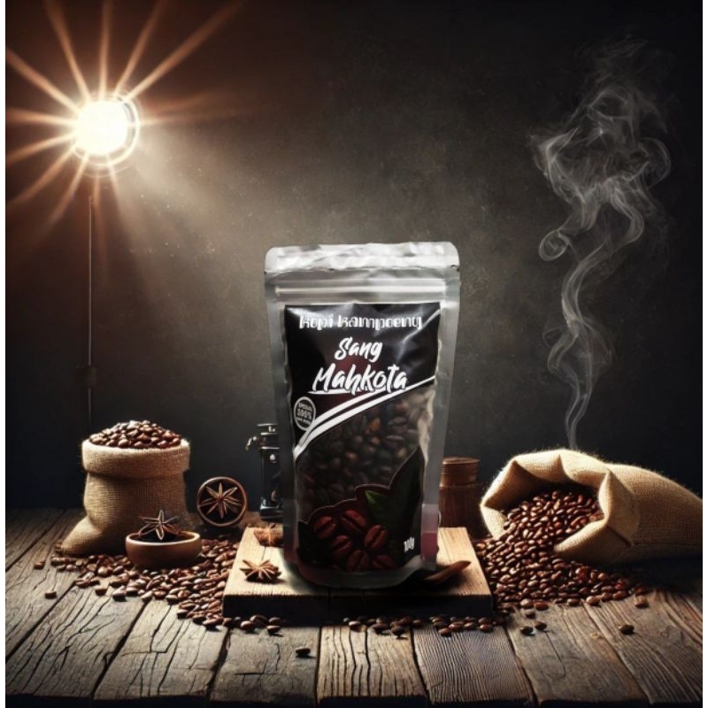 

BIJI KOPI SANG MAHKOTA 100G & 200G | KOPI KAMPOENG