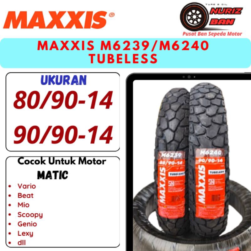 Maxxis Ring 14 Tubeless M6239 M6240 Dual Purpose